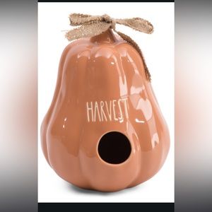 NEW - Rae Dunn - HARVEST - Beautiful Ceramic Gourd Birdhouse